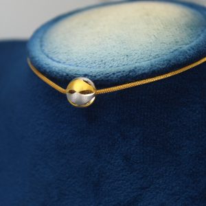 Bead Pendant with Chain – Minimal Wear