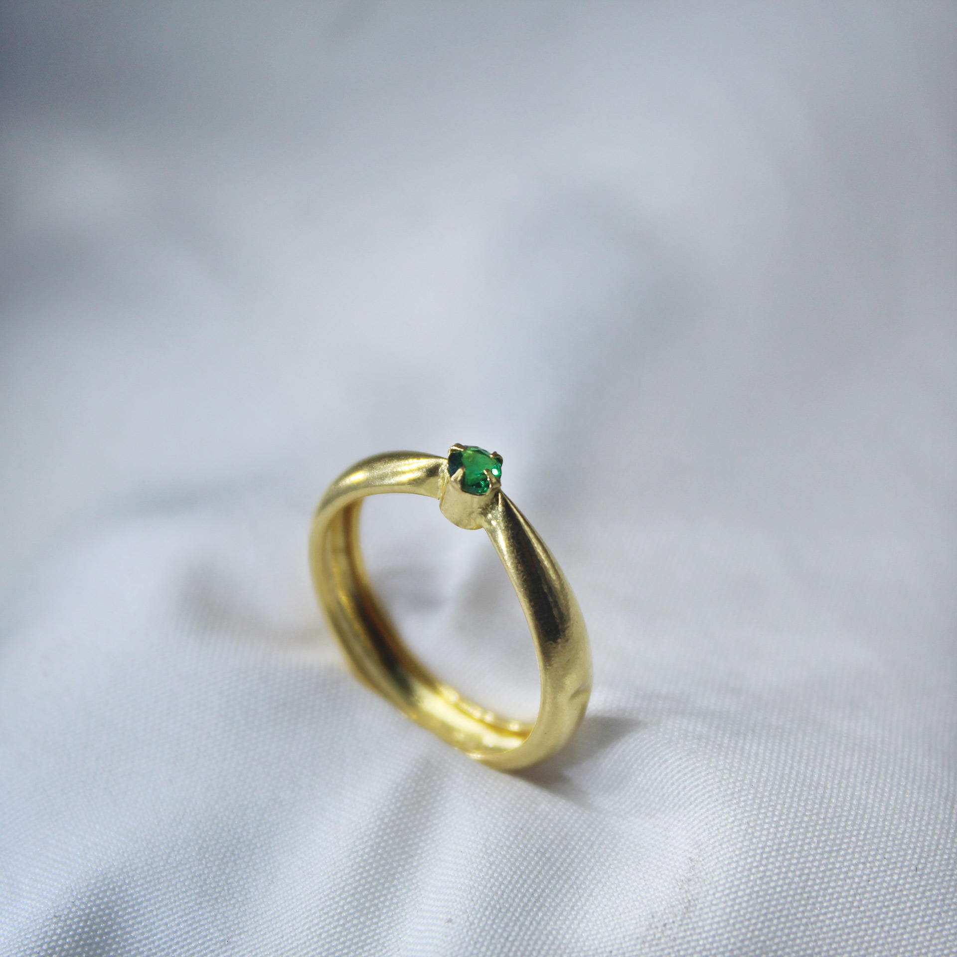 Green Stone Ring