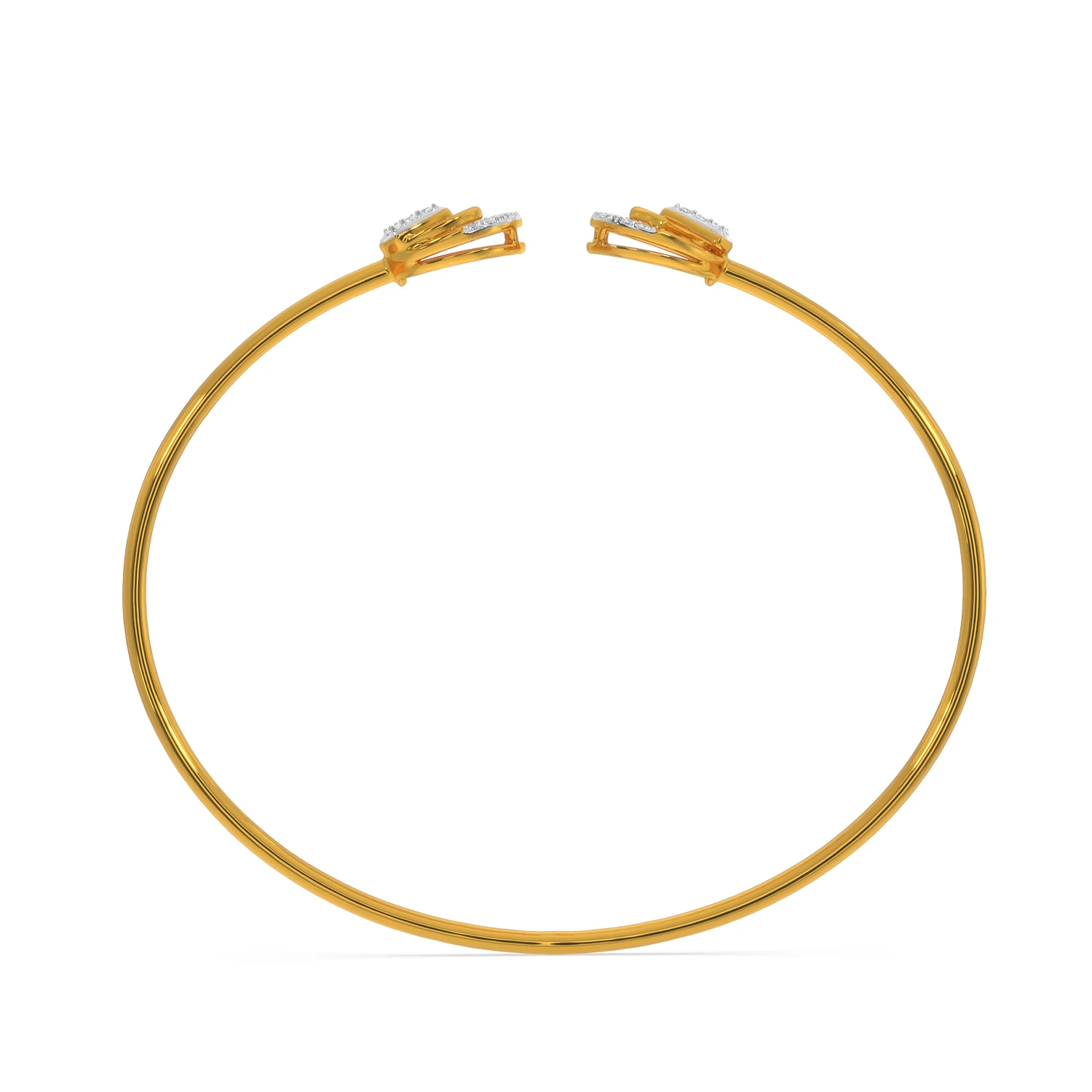 Jazmin Flexible Diamond Bangle - Image 3